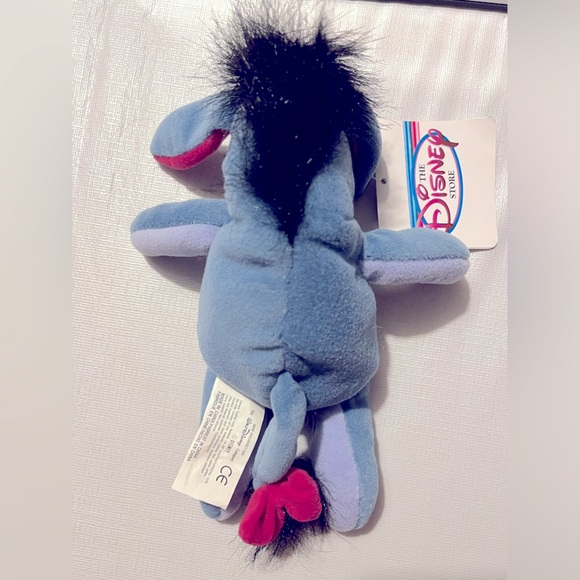NEW! Disney Store Exclusive Eeyore 9" Mini Bean Bag Plush. NWT - Picture 3 of 3